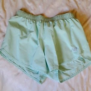 Mint Green Running shorts
